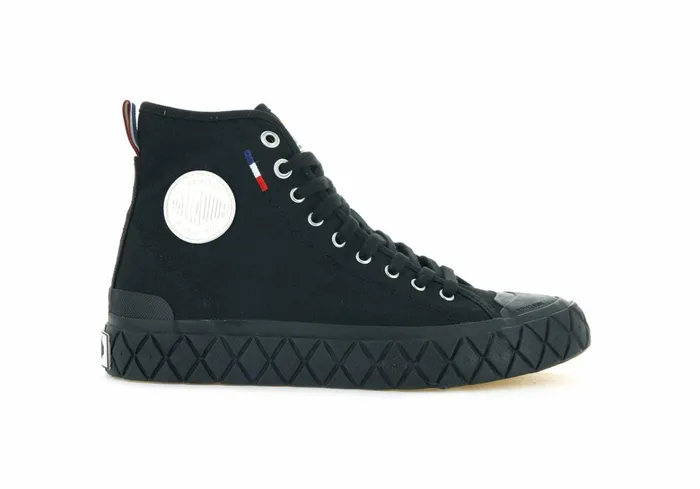 Palladium Palla Ace Canvas Mid Blackblack Men Boots