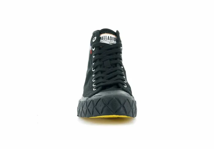 Palladium Palla Ace Canvas Mid Blackblack Men Boots