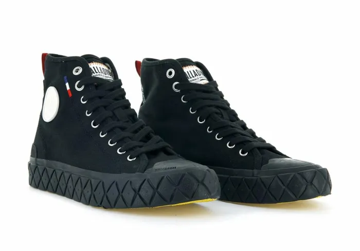 Palladium Palla Ace Canvas Mid Blackblack Men Boots