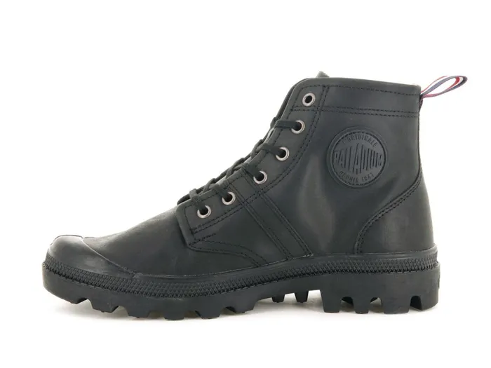 Palladium Pallabrousse 75th Leather Blackblack Kids Boots