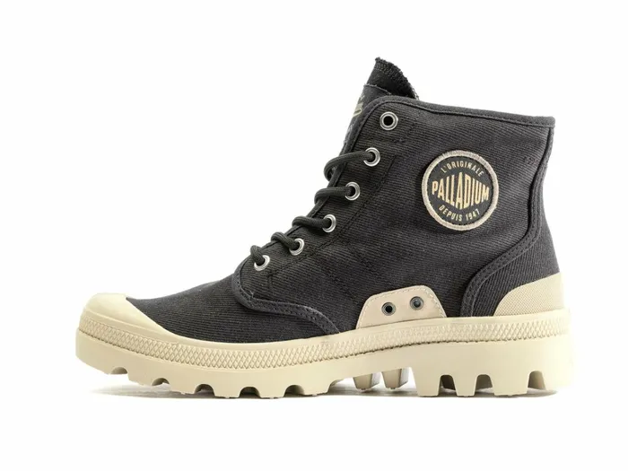 Palladium Pallabrousse Workwear Black Women Boots