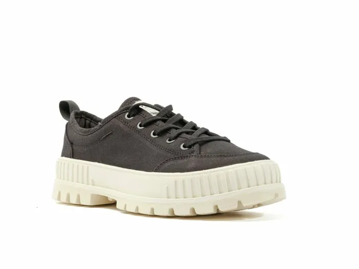 Palladium Pallashock Lo Organic 2 Black Kids Sneakers