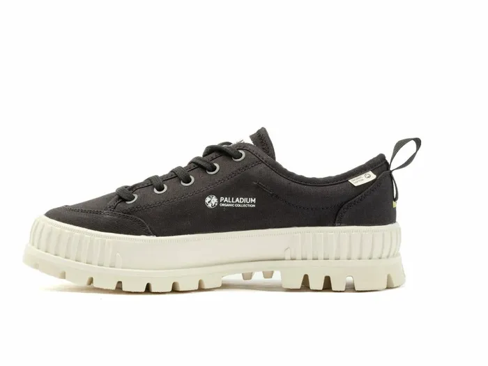 Palladium Pallashock Lo Organic 2 Black Kids Sneakers