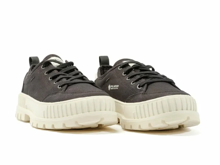 Palladium Pallashock Lo Organic 2 Black Kids Sneakers