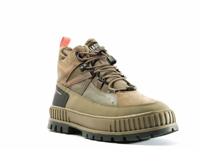 Palladium Pallashock Travel Wp Dusky Green Women Boots