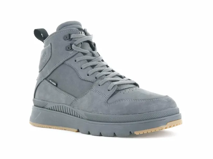 Palladium Pallasider Hi Nubuck Eiffel Tower Men Boots