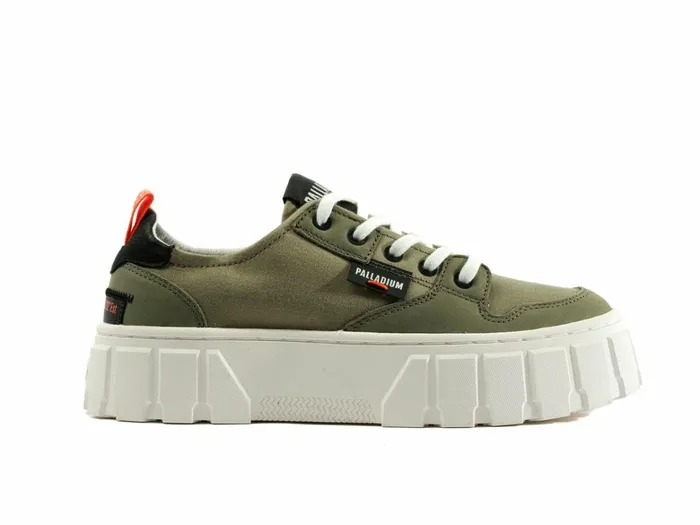 Palladium Pallatower Lo Vetiver Women Sneakers
