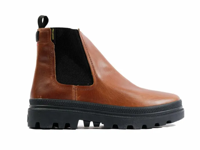 Palladium Pallatrooper Chelsea Beeswax Brown Men Boots
