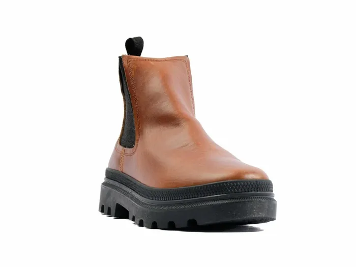 Palladium Pallatrooper Chelsea Beeswax Brown Men Boots