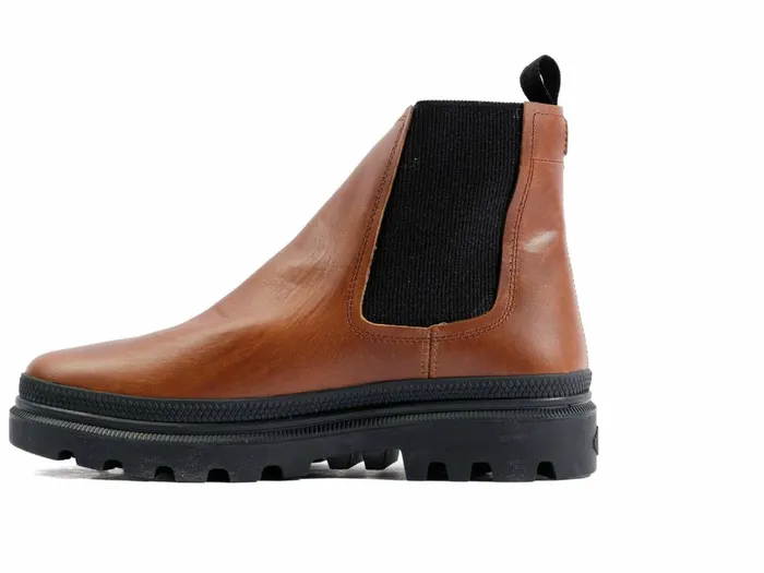 Palladium Pallatrooper Chelsea Beeswax Brown Men Boots