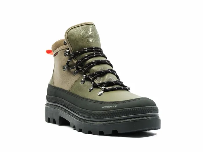 Palladium Pallatrooper Hiker Wp Olive Night Kids Boots