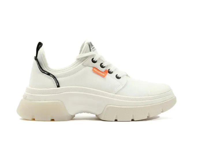 Palladium Pallawave Lo Metro Star White Women Sneakers