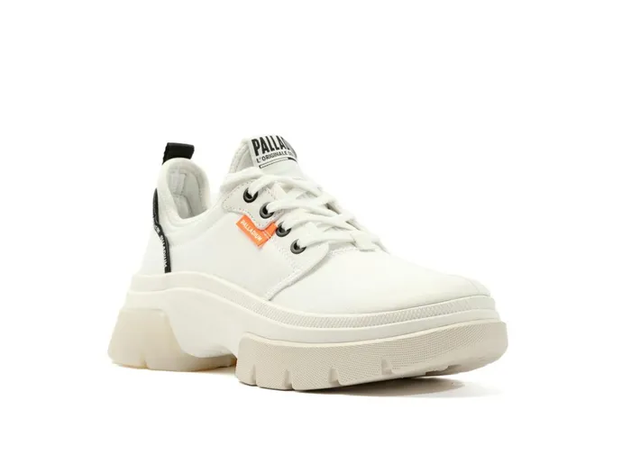 Palladium Pallawave Lo Metro Star White Women Sneakers