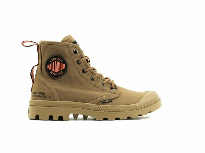 Palladium Pampa Hi Supply Rs Olive Kids Boots