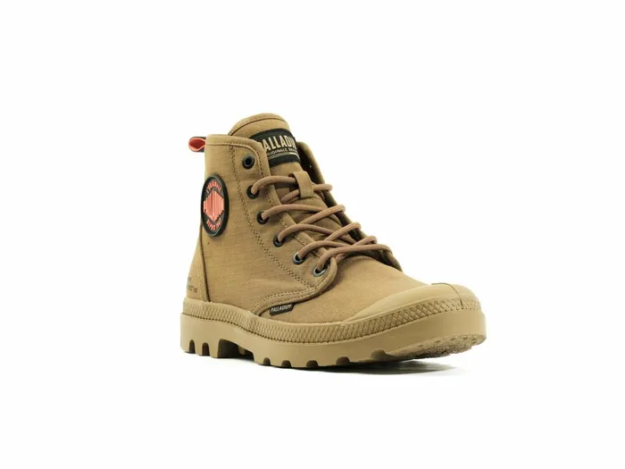 Palladium Pampa Hi Supply Rs Olive Kids Boots