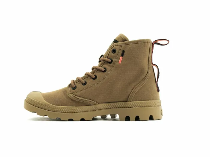 Palladium Pampa Hi Supply Rs Olive Kids Boots