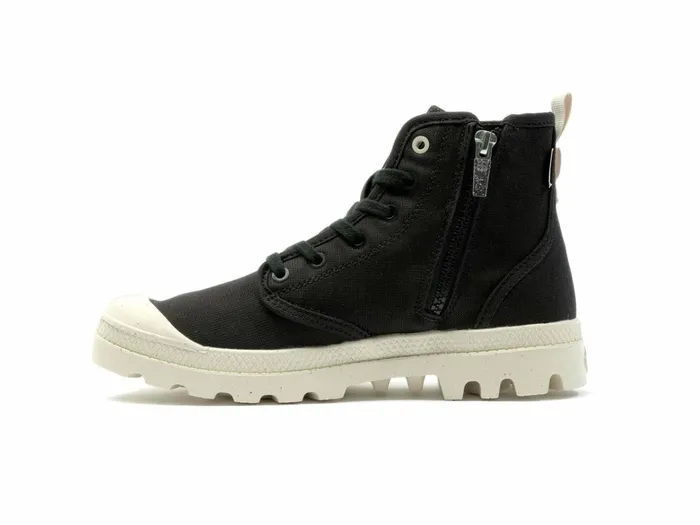 Palladium Pampa Hi Zip Organic Black Men Boots