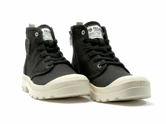 Palladium Pampa Hi Zip Organic Black Men Boots