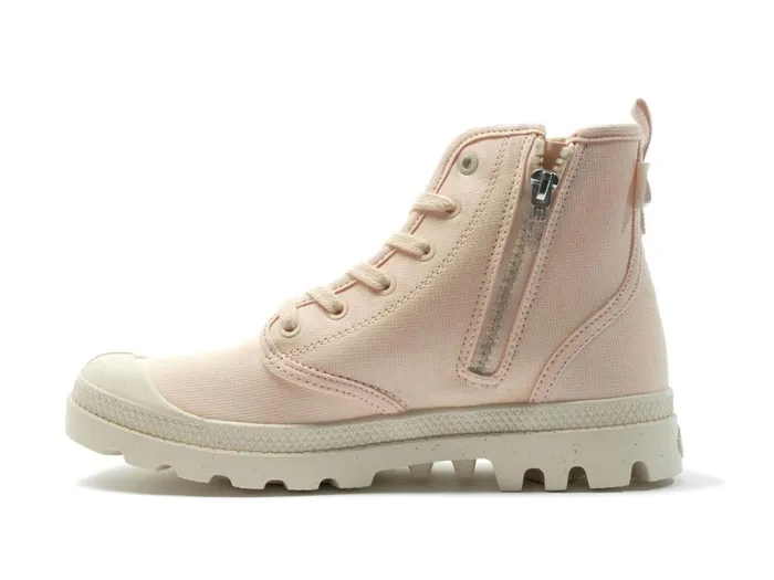 Palladium Pampa Hi Zip Organic Peaskin Women Boots
