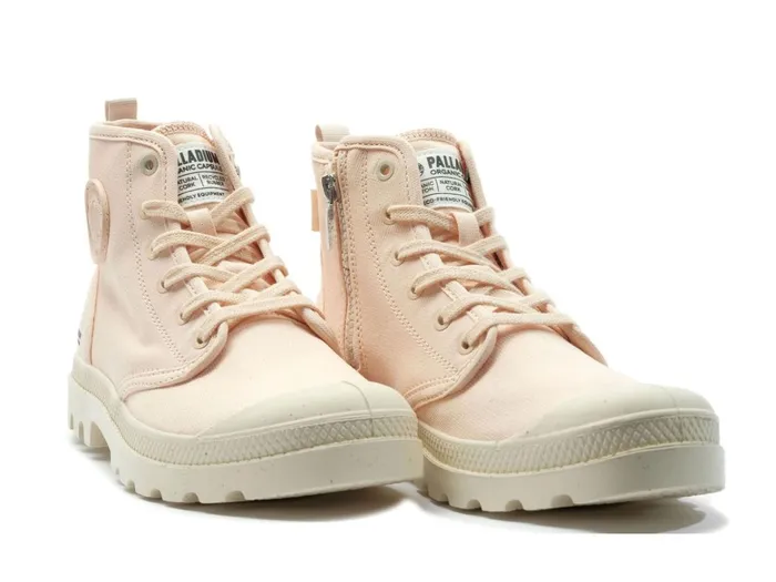 Palladium Pampa Hi Zip Organic Peaskin Women Boots