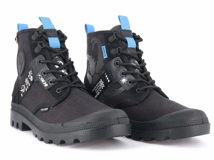 Palladium Pampa X Destiny Black Women Boots