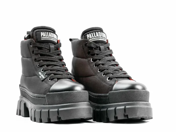 Palladium Revolt Boot Overcush Blackblack Women Boots