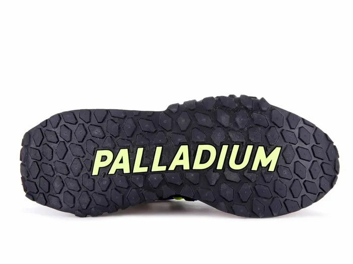 Palladium Troop Runner Lace It Olive Night Firecracker Women Sneakers