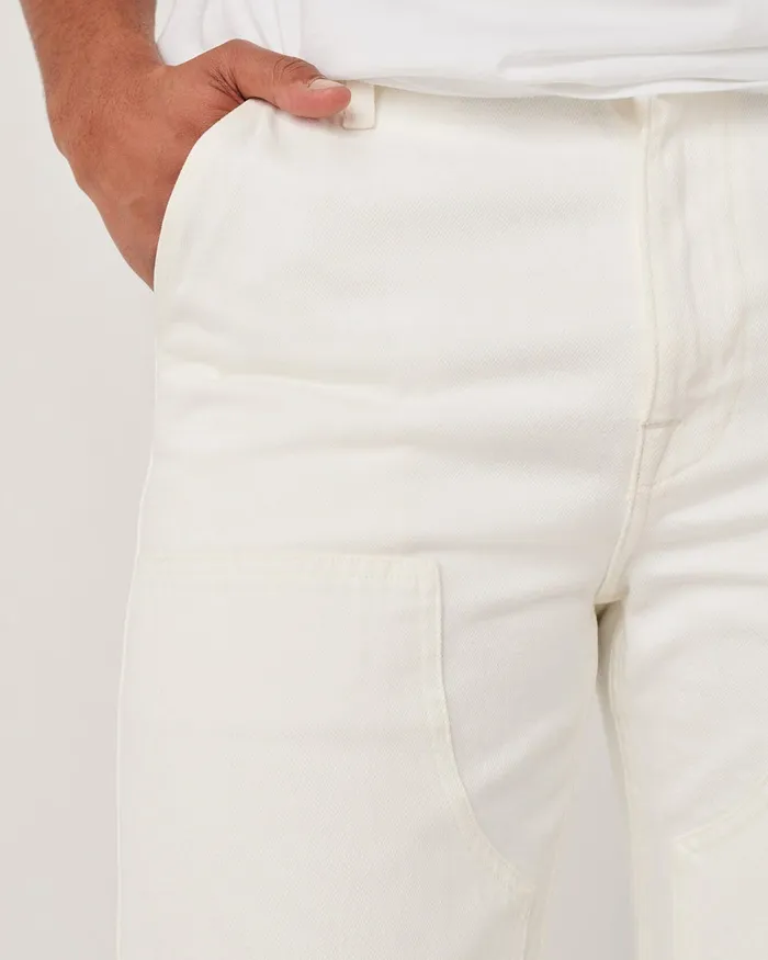 Pants Men 7 For All Mankind Work Pant In White White