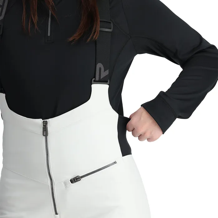 Pants Womens Spyder Strutt Bib 8211 White
