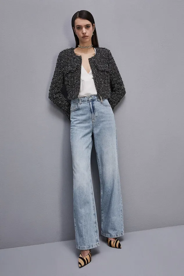Patrizia Pepe Denim Pants With Rhinestones Light Blue Light Bleached Wash Apparel Jeans Patrizia Pepe Denim Pants With Rhinestones Light Blue Light Bleached Wash Apparel Jeans