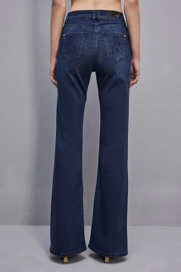 Patrizia Pepe Flared Jeans Jeggings Washed Blue Apparel Jeans