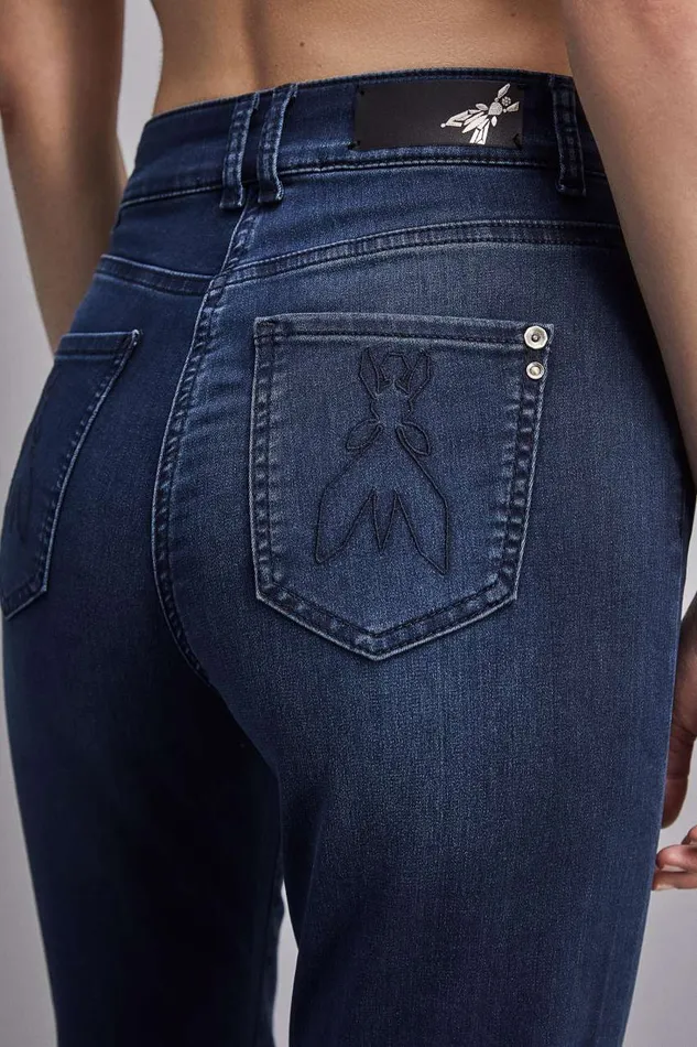 Patrizia Pepe Flared Jeans Jeggings Washed Blue Apparel Jeans
