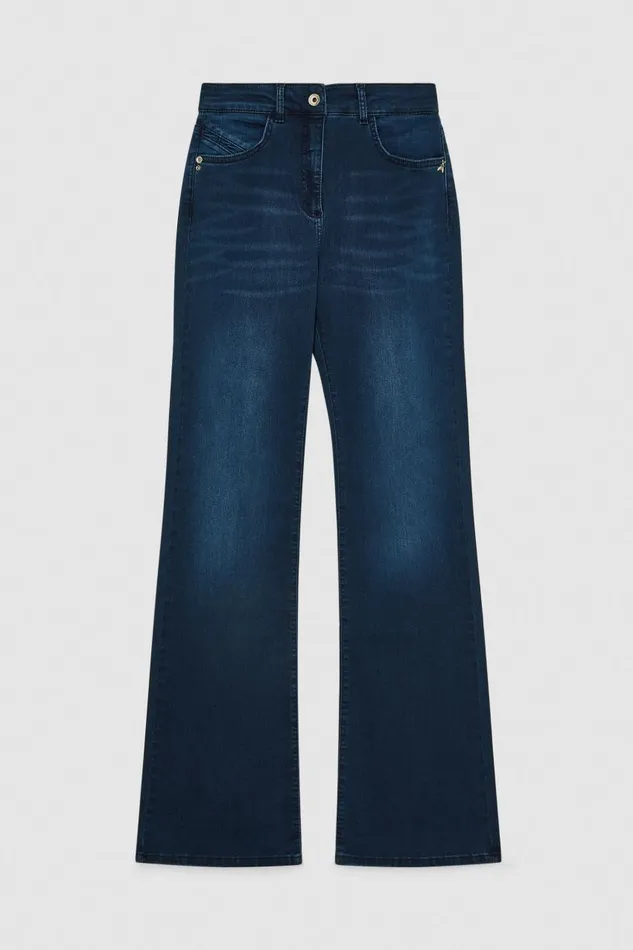 Patrizia Pepe Flared Jeans Jeggings Washed Blue Apparel Jeans