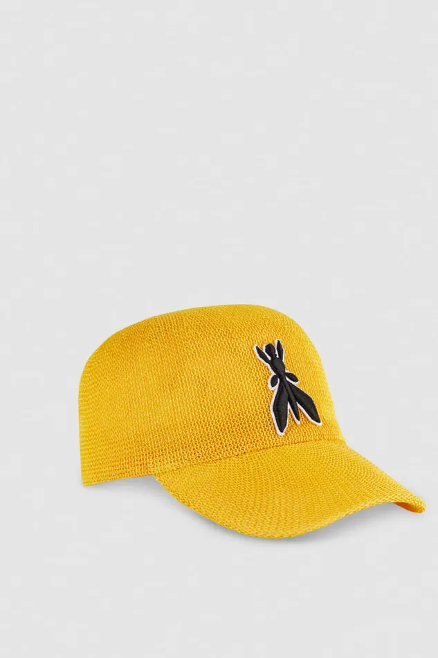 Patrizia Pepe Visor Cap Yellow Dynamic Yellow Accessories
