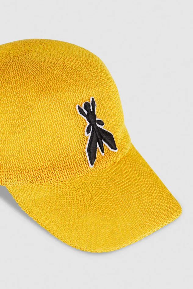 Patrizia Pepe Visor Cap Yellow Dynamic Yellow Accessories