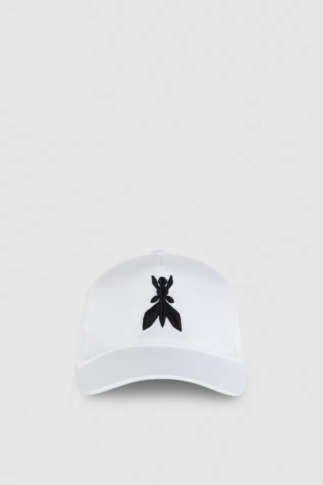 Patrizia Pepe White Fly Baseball Cap Bianco Accessories