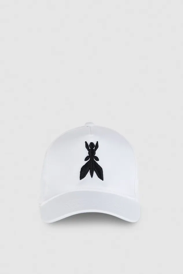 Patrizia Pepe White Fly Baseball Cap Bianco Accessories