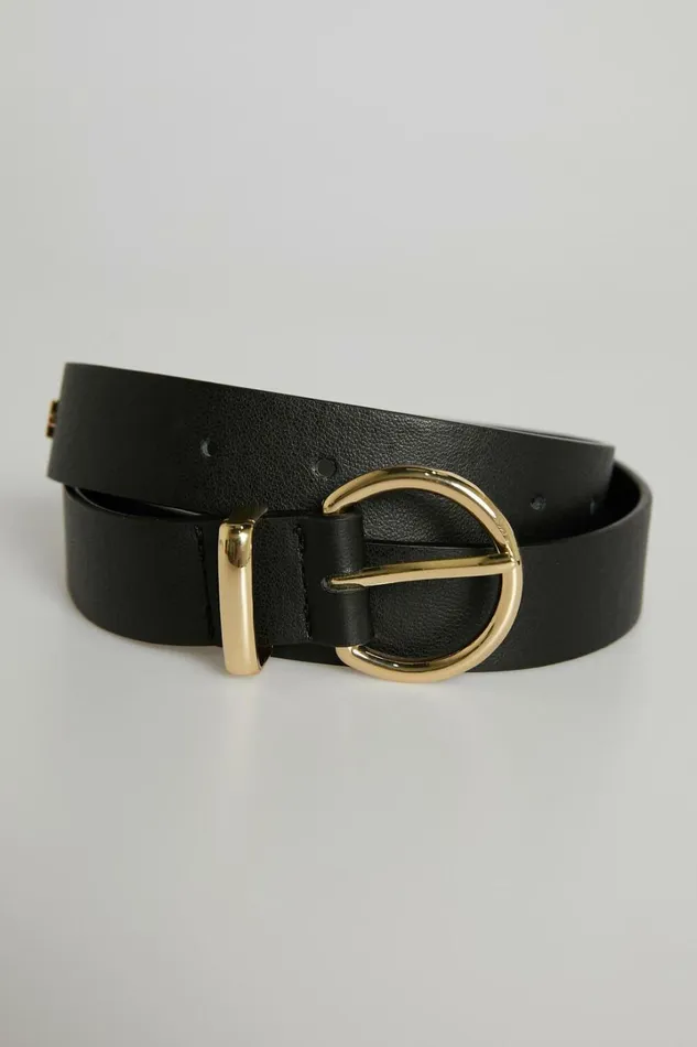 Peta And Jain 8211 Kori Belt In Black Gold Women Showpo Belts