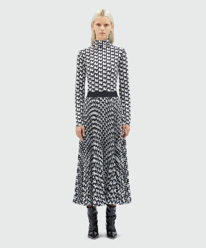 Pleated 034Themwave034 Midi Skirt Women MSGM Skirts