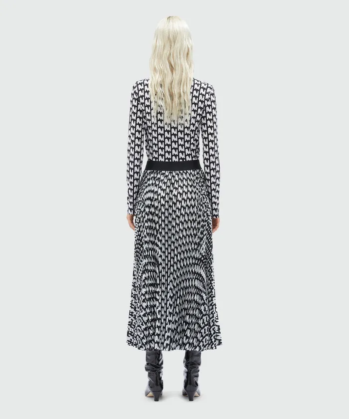 Pleated 034Themwave034 Midi Skirt Women MSGM Skirts