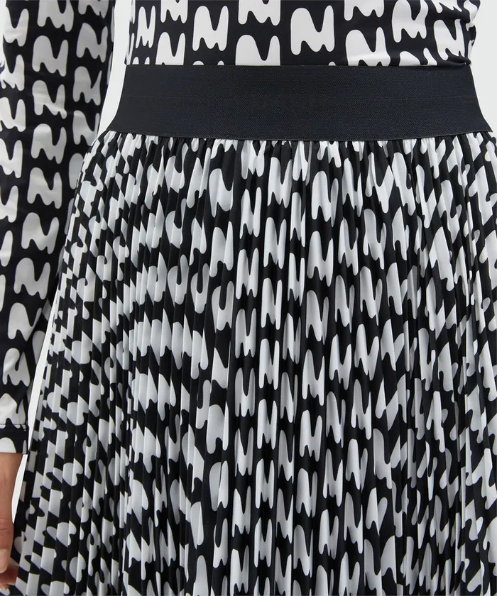 Pleated 034Themwave034 Midi Skirt Women MSGM Skirts