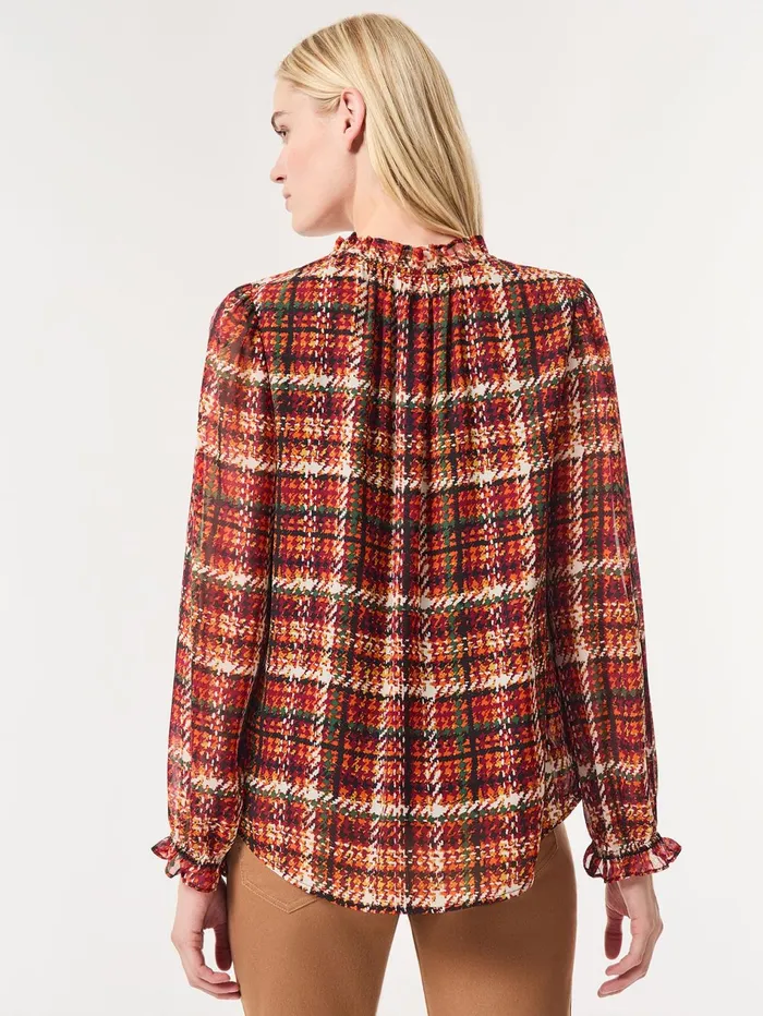 Plus Printed Raglan Peasant Blouse Chiffon Women Jones New York Plus Tops Plus Printed Raglan Peasant Blouse Chiffon Women Jones New York Plus Tops