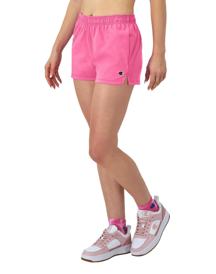 Practice Shorts C Logo 35034 Phlox Pink Women Champion Shorts