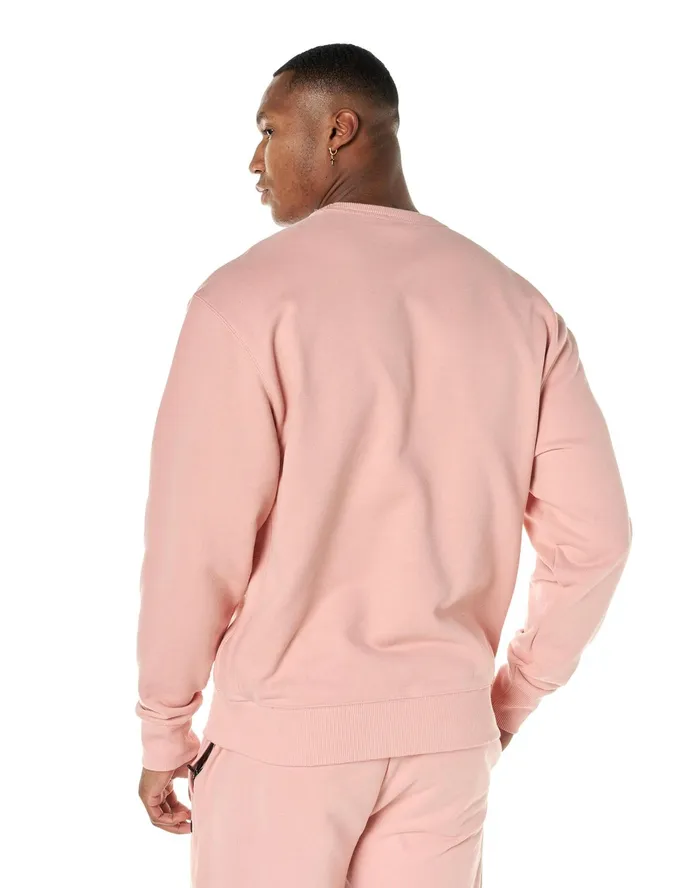 Premium Weave Crewneck Sweatshirt C Logo Pink Gleam Men Champion Hoodies and Sweatshirts