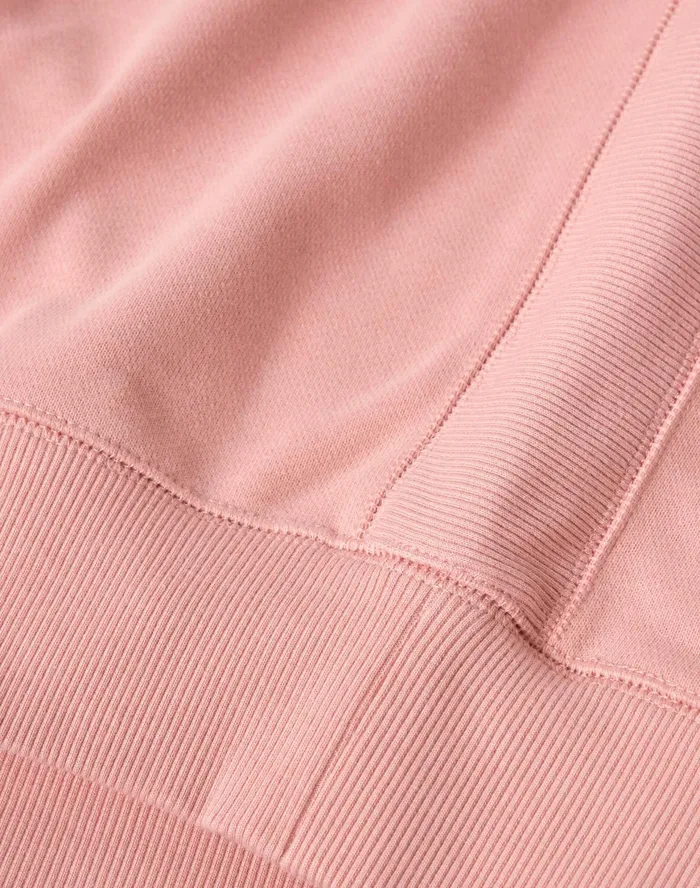 Premium Weave Crewneck Sweatshirt C Logo Pink Gleam Men Champion Hoodies and Sweatshirts