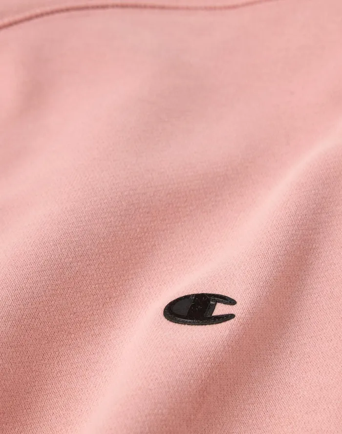 Premium Weave Crewneck Sweatshirt C Logo Pink Gleam Men Champion Hoodies and Sweatshirts