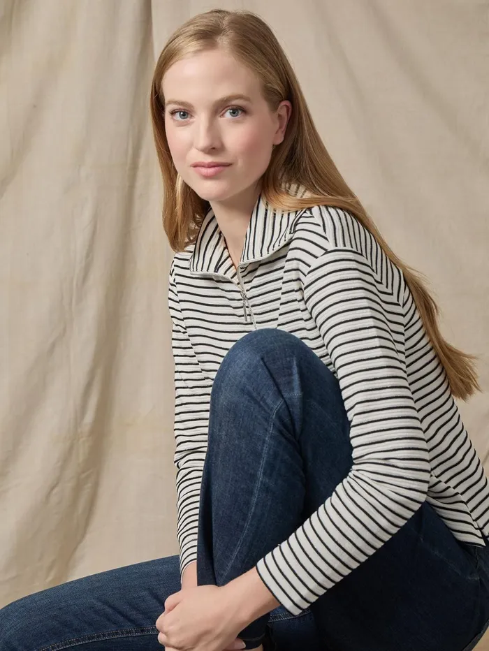 Quarter Zip PullOver Top Ottoman Knit Women Jones New York Tops and Blouses Quarter Zip PullOver Top Ottoman Knit Women Jones New York Tops and Blouses