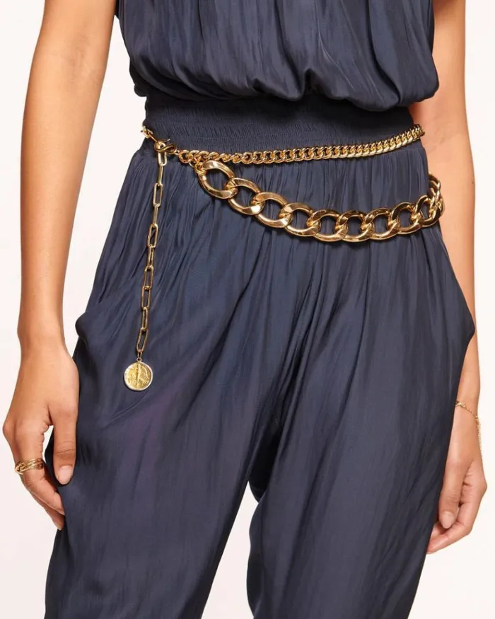 Ramy Brook Jewelry Women Ivanna Chain Belt Gold Ramy Brook Jewelry Women Ivanna Chain Belt Gold