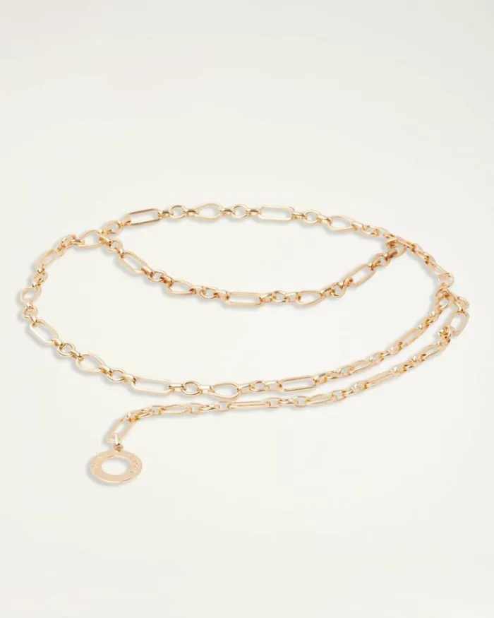 Ramy Brook Jewelry Women Kellie Chain Belt Gold