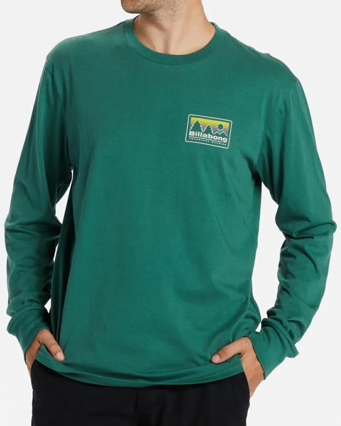 Range Long Sleeve TShirt Jungle Men Billabong TShirts